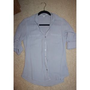 Express Slim Fit Portofino Shirt